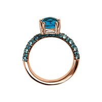 Anillo Bronzallure Mujer in Aleación de Metal WSBZ02181.BLUE-14